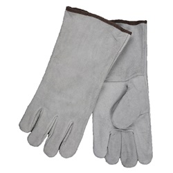 Memphis Gloves Economy Grade Gray Welder 4150B