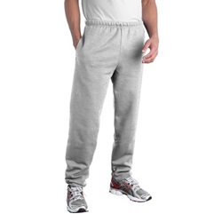 Jerzees 4850MP Super Sweats Sweatpants with Pockets 4850MP-Ash