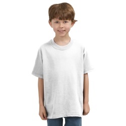 Gildan 5000B Youth Heavy Cotton T-Shirt - White 5000B-White