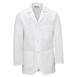 Red Kap Men's Button Front Lab Coat - White 5090WH