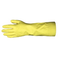 Memphis Gloves Flock Lined Latex 5255L