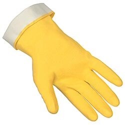 Memphis Gloves Flock Lined Latex 52UPY