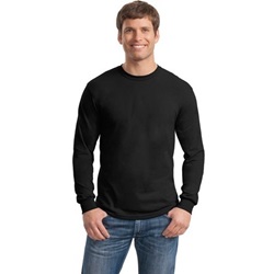 Gildan 5400 Heavy Cotton Long Sleeve T-ShirtBlack 5400-Black