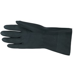 Memphis 5435 Unsupported Neoprene Gloves - Flock Lined - Black - 30 mil 5435