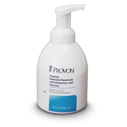 PROVON Foaming Medicated Handwash w/ Moisturizers and Triclosan 535 mL Counter Top Pump Bottle 5788-04