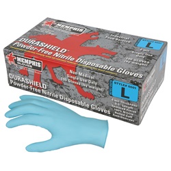 Memphis Gloves DuraShield 4 mil Disposable Nitrile Powder Free Gloves 6001