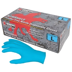 Memphis Gloves NitriShield 4 mil Powder Free Gloves 6015