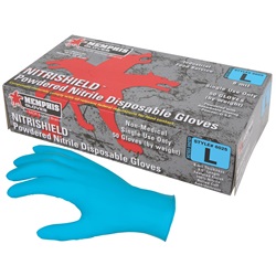 Memphis Gloves NitriShield 8 mil Powdered Gloves 6025