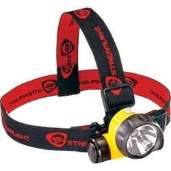 Streamlight Headlamp, with White LED - Yellow 61301SL