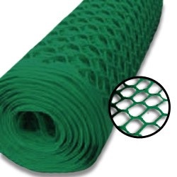 Tenax Sentry Heavy Duty Diamond Mesh Safety Fence - 4 ft x 50 ft - Green 64315208