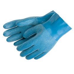 Memphis Gloves Blue Grit Work Glove - 10 6850