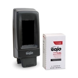 Gojo Cherry Gel Pumice Hand Cleaner Pro 2000 Bag-Box System Refill and Dispenser GOJO-7290-D2