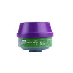 North Safety Ammonia & Methylamine Cartridge w/ Hepa Filter 7584P100