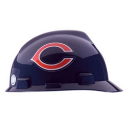 Chicago Bears MSA V-Gard Hard Hat 818389MSA