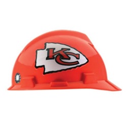 Kansas City Chiefs MSA Hard Hat 818398MSA