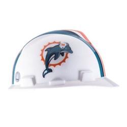 Miami Dolphins MSA Hard Hat 818399MSA