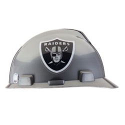 Oakland Raiders MSA Hard Hat 818405MSA