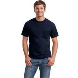 Gildan 8300 DryBlend Pocket T-Shirt 8300-Navy