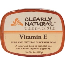 Clearly Natural - 4 oz. Glycerine Bar Soap - Vitamin E 876800011