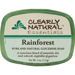 Clearly Natural - 4 oz. Glycerine Bar Soap - Rainforest 876800013