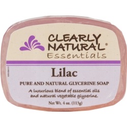 Clearly Natural - 4 oz. Glycerine Bar Soap - Lilac 876800019