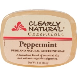 Clearly Natural - 4 oz. Glycerine Bar Soap - Peppermint 876871703