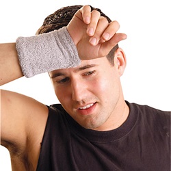 OccuNomix Terry Wristband - Grey 887-Gray