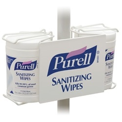 PURELL Sanitizing Wipes Bracket- Double Pole Mount 9002-01-SALE