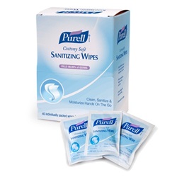 Purell Cottany Soft Sanitizing Wipes- Self Dispensing Box 9025-12