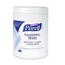 PURELL Pop-up Canister with 270 Wipes 9113-06