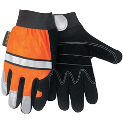 MCR Safety Luminator Series with 3M Reflective Tape Glove 911DP