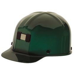 MSA 91584 Comfo-Cap Mining Hard Hat - Staz-On Suspension - Green 91584MSA