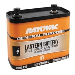 Rayovac 6-Volt Screw Terminal Lantern Battery 918-6V