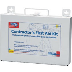 25 Person, 176 Piece Bulk Contractors Kit, Metal Case 930225MF