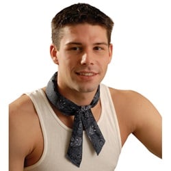 MiraCool Neck Bandana - Bulk Pack of 100 - Cowboy Blue 940B100-CBL