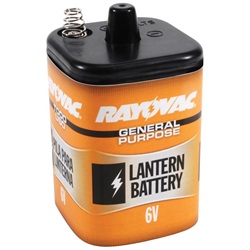 Rayovac 6-Volt Spring Terminal Lantern Battery 941