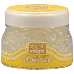 Clearly Magic - 12 oz Odor Neutralizing Aroma Gels - Soothing Vanilla Dream 957972108