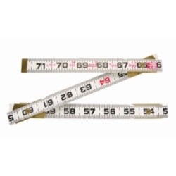FOLDING WOOD RULE 6 TWO-WAY READING 966CT