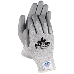 Memphis Dyneema PU Cut Resistant Work Glove 9672