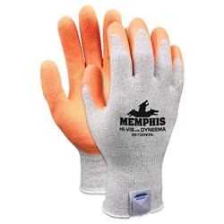 Dyneema Cut Resistant Gloves Hi-Viz Orange 9672HVO