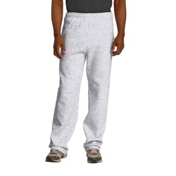 Jerzees 974MP NuBlend Open Bottom Pants with Pockets 974MP-Ash