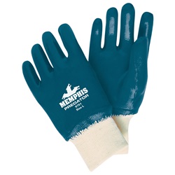 Memphis Gloves Fully Coated Smooth, Knit Wrist 9751