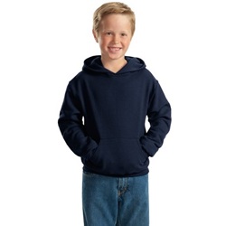 Jerzees 996Y Youth NuBlend Pullover Hooded Sweatshirt 996Y-Navy