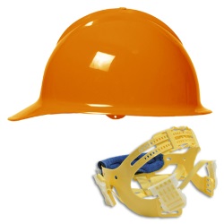Bullard High Heat Hard Hat Pinlock Cap - Orange 9CORP