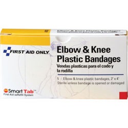 Adhesive Bandage Elbow and Knee Bandage Plastic 2 X 4 - 5 per box A103F