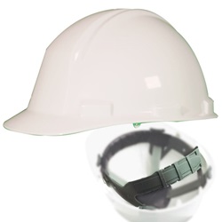 North Safety K2 Series Hard Hat with Quick-Fit Adjustment- White A29-01
