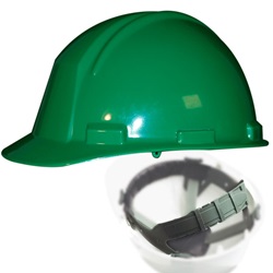 North Safety K2 Series Hard Hat with Quick-Fit Adjustment- Dark Green A29-04