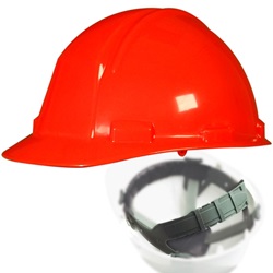 North Safety K2 Series Hard Hat with Quick-Fit Adjustment- Hi-Viz Orange A29-46