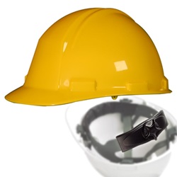 North Safety K2 Series Hard Hat with Ratchet Adjustment-Yellow A29R-02