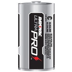 Rayovac Industrial Ultra Pro Size C Alkaline 72 Batteries AL-C-72